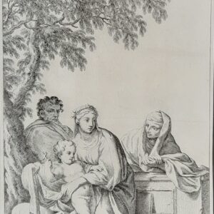 SACRA FAMIGLIA CON FIGURA FEMMINILE