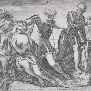 MARTE ALLONTANATO DA MINERVA DALLA PACE E DALL’ABBONDANZA