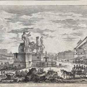 VEDUTA DELLA PIAZZA DI MONTE CAVALLO
