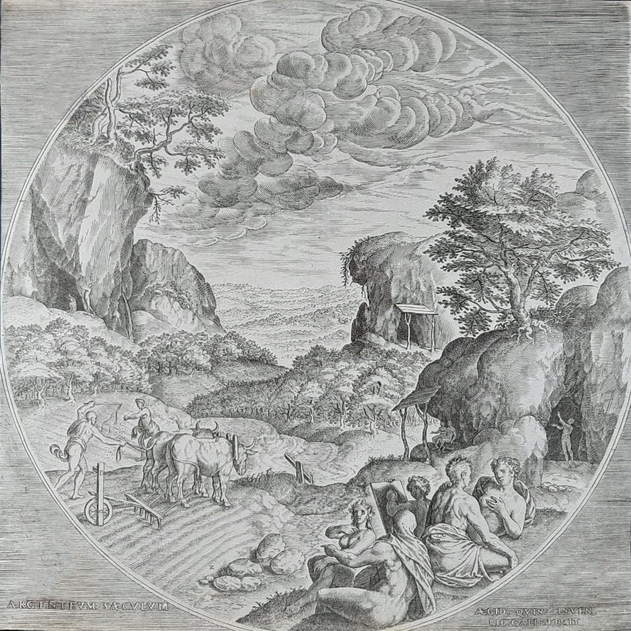 ARGENTEUM SECULUM, dalla serie Le quattro età dell’umanità (età dell’argento)