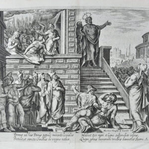 PIETRO PREDICA IL CRISTO, dalla serie Atti degli Apostoli