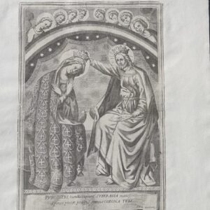 CRISTO INCORONA LA VERGINE