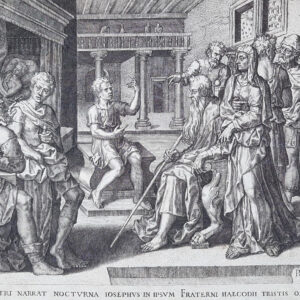 GIUSEPPE DI FRONTE AL FARAONE, dalla serie Storie di Giuseppe