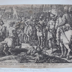GIOVANNI DE MEDICI INCONTRA I MERCENARI SVIZZERI, dalla serie Sulla storia della famiglia De Medici