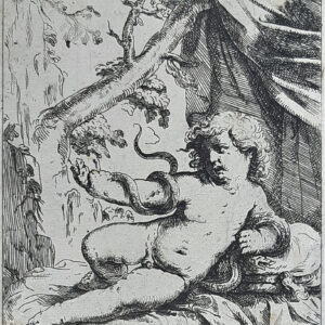 ERCOLE BAMBINO CHE STRITOLA IL SERPENTE