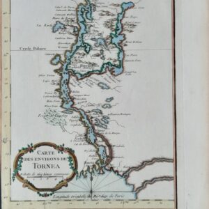 CARTE DES ENVIRONS DE TORNEA