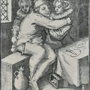 AMORE VENALE, dalla serie emblemata Saecularia tavola 11