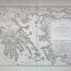 KARTE VON GRIECHENLAND