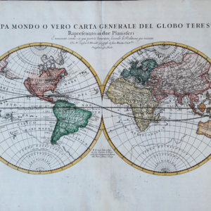 CGT063 1/2 Mappamondo o vero Carta Generale del Globo Terrestre