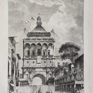VEDUTA DI PORTA NUOVA A PALERMO