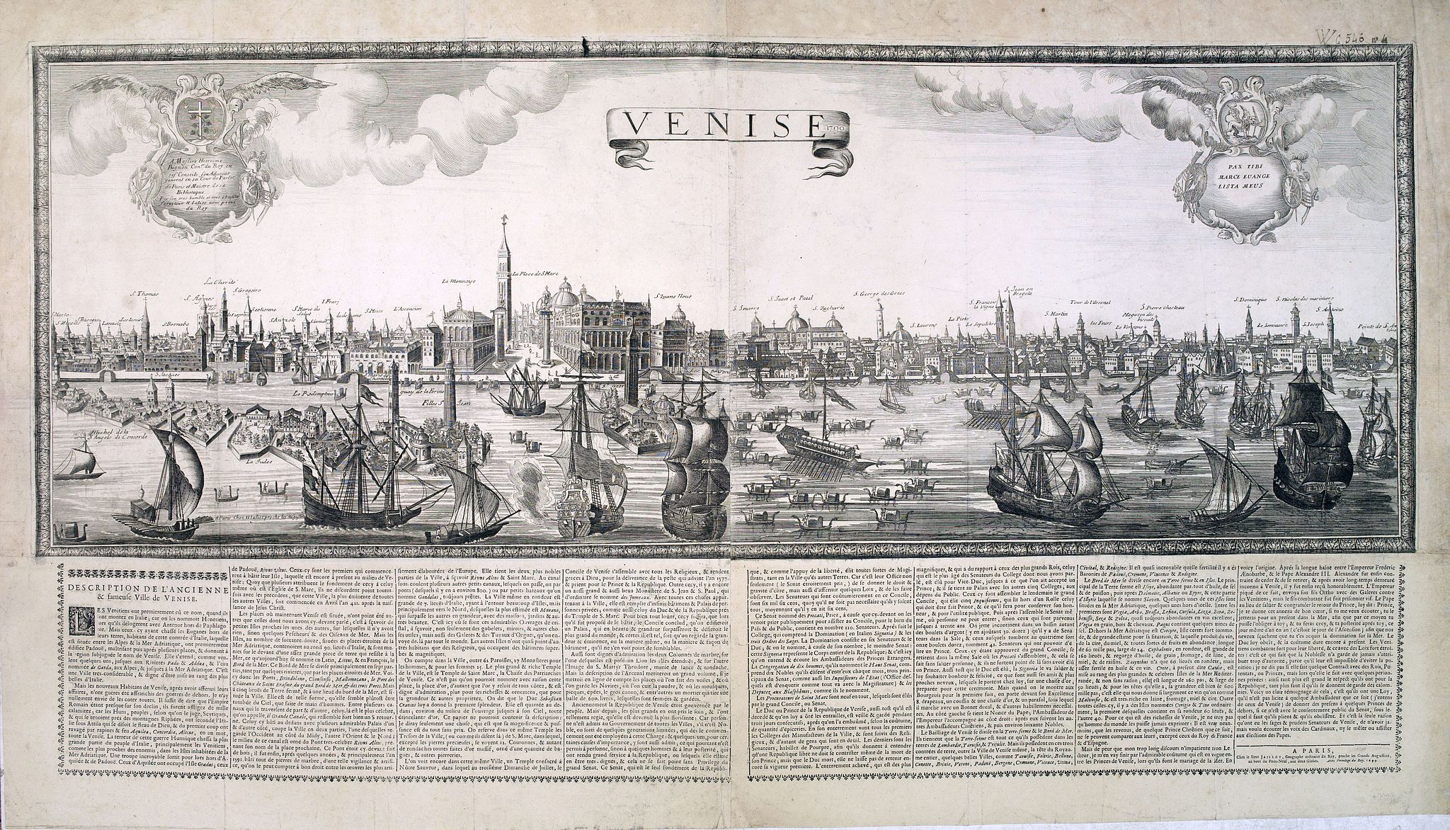 Veduta Venise -Jaillot H.